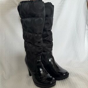 Coach winter boots